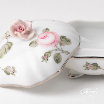 Herend Fancy Box Vienna Rose Platinum 6179-0-09 VGR-PT