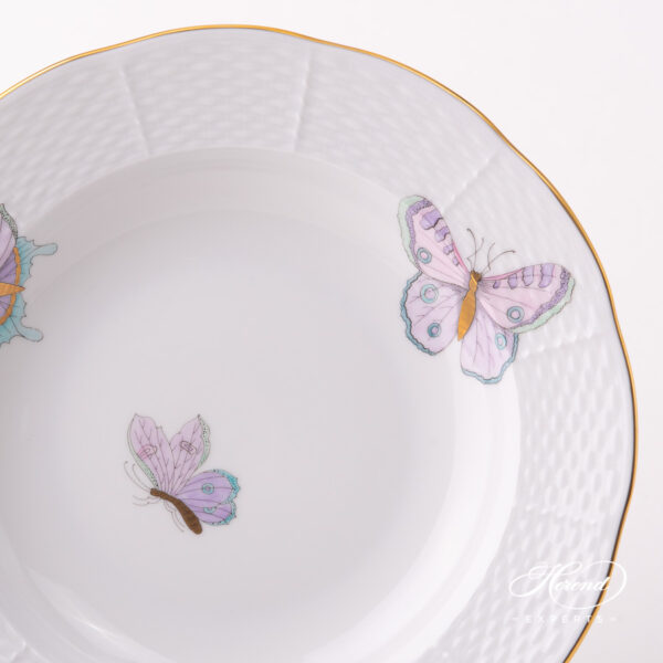 Herend Royal Garden Butterfly Soup or Pasta plate 504-0-00 EVICTP2