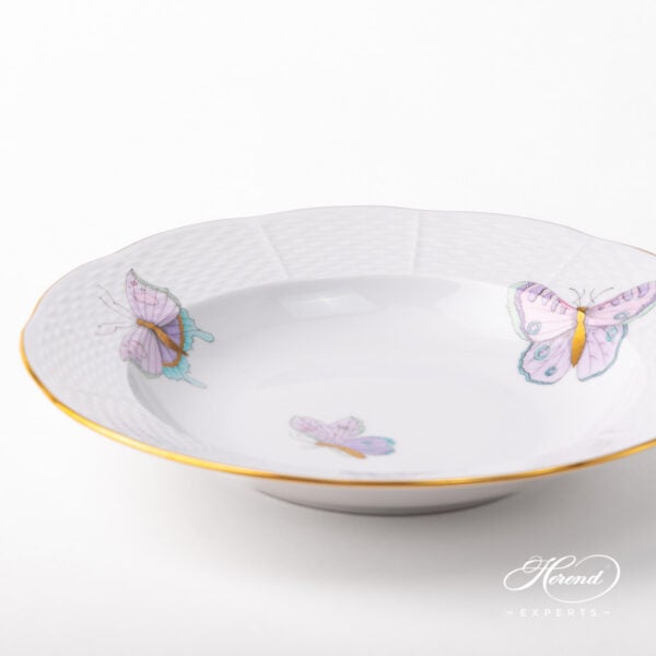 Herend Royal Garden Butterfly Soup or Pasta plate 504-0-00 EVICTP2