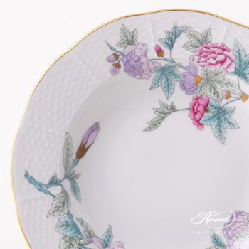 Herend Royal Garden Floral Soup or Pasta plate 504-0-00 EVICTF2
