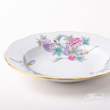 Herend Royal Garden Floral Soup or Pasta plate 504-0-00 EVICTF2