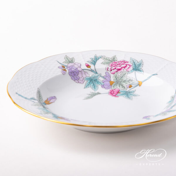 Herend Royal Garden Floral Soup or Pasta plate 504-0-00 EVICTF2