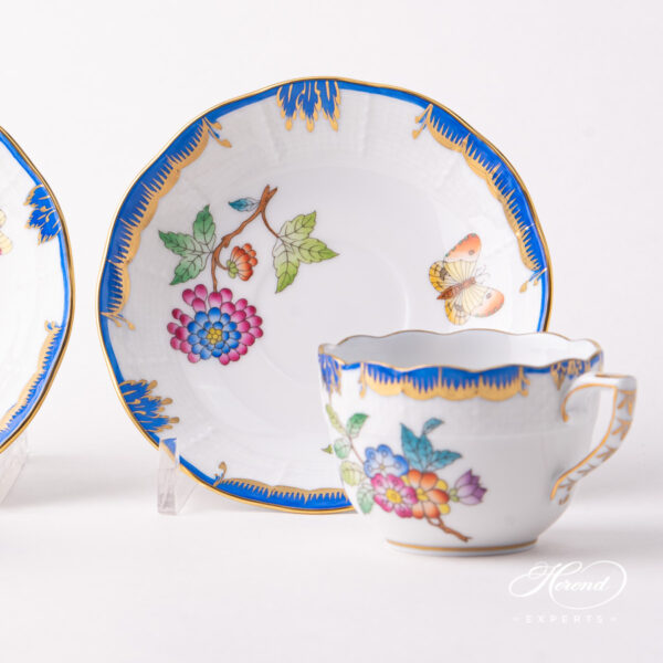 Herend Victoria Simple Blue Espresso cup 711-0-00 VBA-Y3