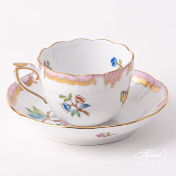 Herend Victoria Simple Pink Espresso cup 711-0-00 VBA-Y2