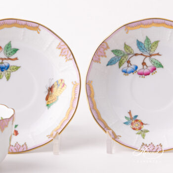 Herend Victoria Simple Pink Espresso cup 711-0-00 VBA-Y2