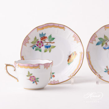 Herend Victoria Simple Pink Espresso cup 711-0-00 VBA-Y2