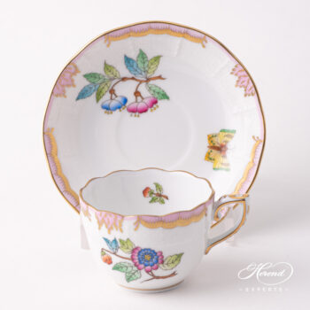 Herend Victoria Simple Pink Espresso cup 711-0-00 VBA-Y2