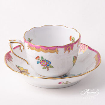 Herend Victoria Simple Pink Espresso cup 711-0-00 VBA-Y4