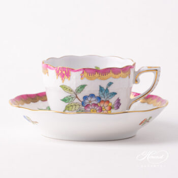 Herend Victoria Simple Pink Espresso cup 711-0-00 VBA-Y4