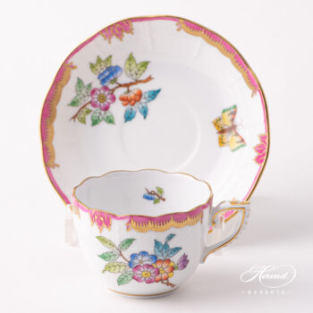 Herend Victoria Simple Pink Espresso cup 711-0-00 VBA-Y4