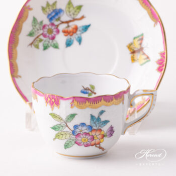 Herend Victoria Simple Pink Espresso cup 711-0-00 VBA-Y4