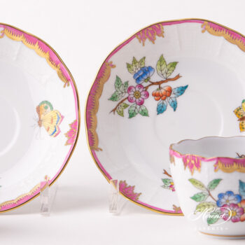 Herend Victoria Simple Pink Espresso cup 711-0-00 VBA-Y4