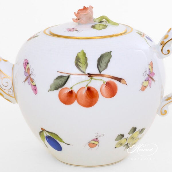 Herend Teapot Market Garden 606-0-09 FR