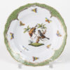 Herend Rothschild Bird green fish scale Dessert plate 1518-0-00 RO-EV #12