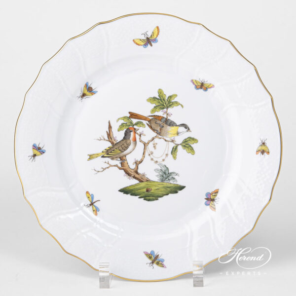 Herend Rothschild Bird Meat plate 1524-0-00 RO #11