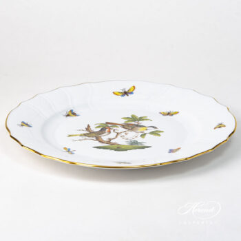 Herend Rothschild Bird Meat plate 1524-0-00 RO #11