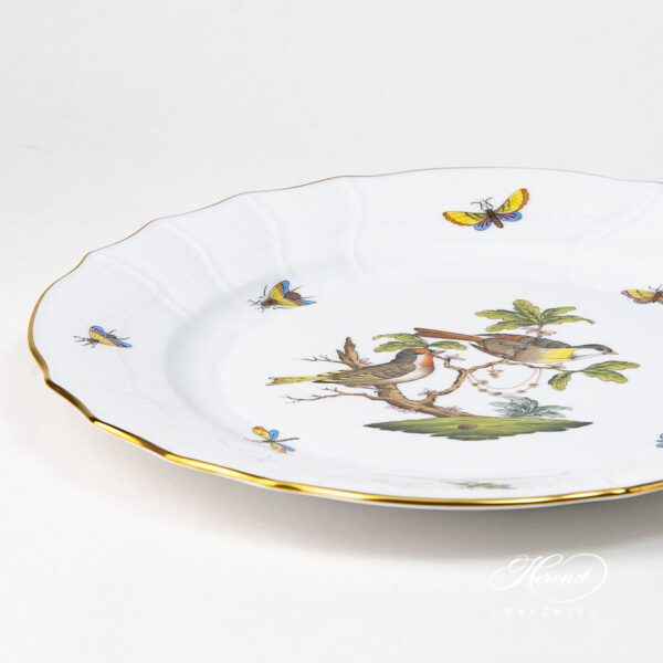 Herend Rothschild Bird Meat plate 1524-0-00 RO #11