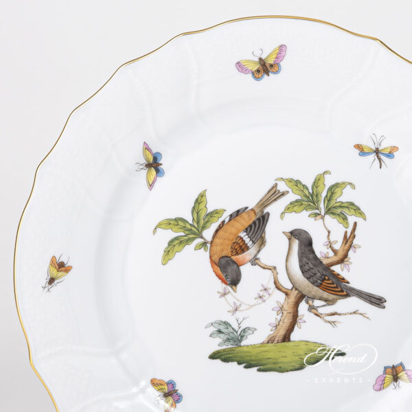 Herend Rothschild Bird Meat plate 1524-0-00 RO #12