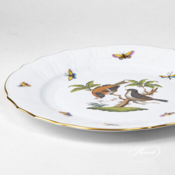 Herend Rothschild Bird Meat plate 1524-0-00 RO #12