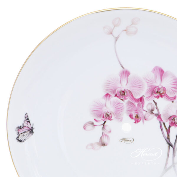 Herend Wall Clock Flowers and Butterflies 7556-0-47 SPORCHS