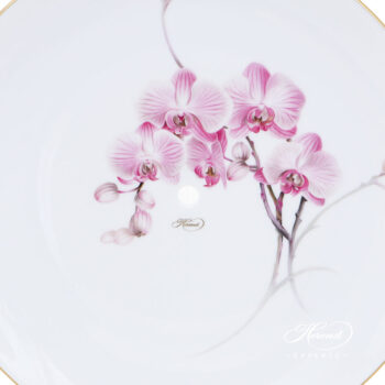 Herend Wall Clock Flowers and Butterflies 7556-0-47 SPORCHS