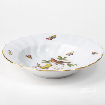 Herend Rothschild Bird Soup Plate 1503-0-00 RO #6