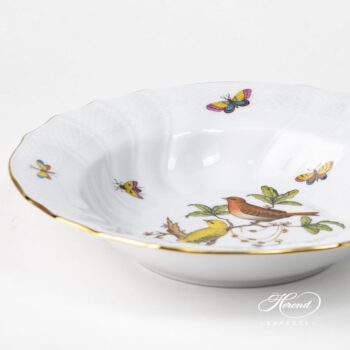Herend Rothschild Bird Soup Plate 1503-0-00 RO #6