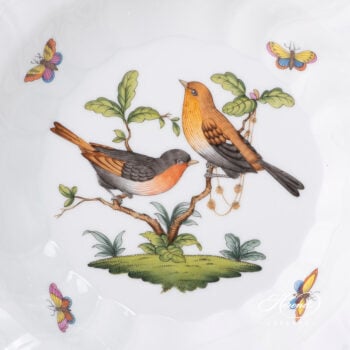 Herend Rothschild Bird Soup Plate 1503-0-00 RO #9