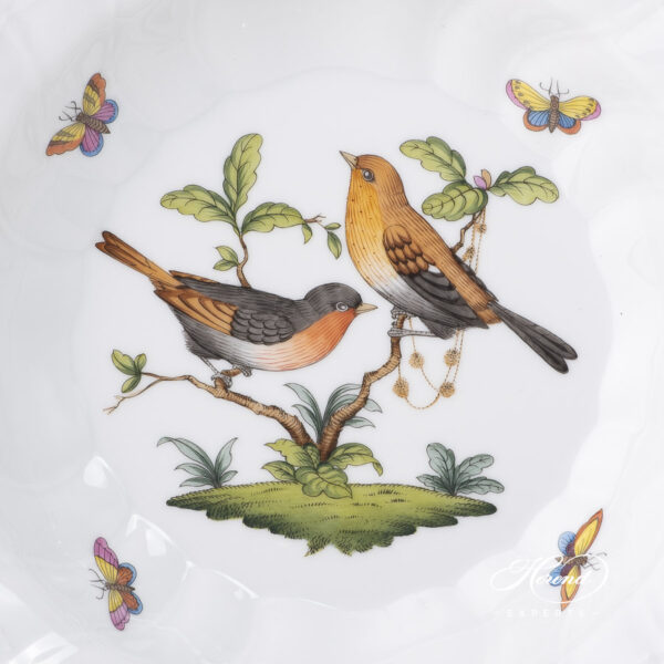 Herend Rothschild Bird Soup Plate 1503-0-00 RO #9