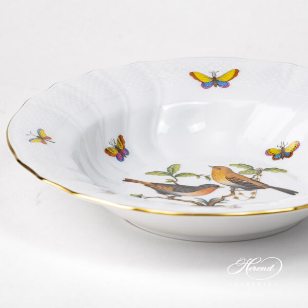Herend Rothschild Bird Soup Plate 1503-0-00 RO #9
