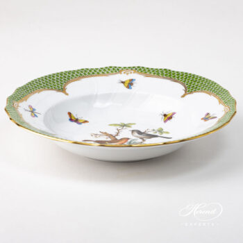 Herend Rothschild Bird Soup Plate 1504-0-00 RO-EV-5