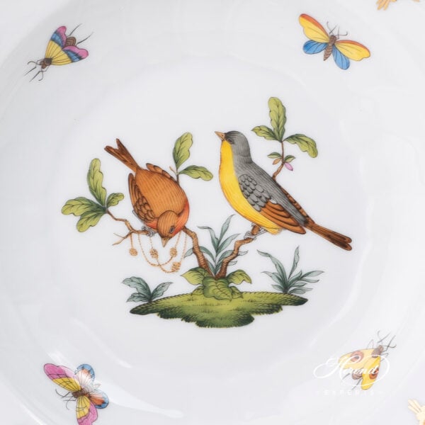 Herend Rothschild Bird Soup Plate 1504-0-00 RO-EV-7