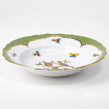 Herend Rothschild Bird Soup Plate 1504-0-00 RO-EV-7