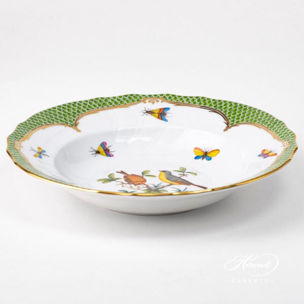 Herend Rothschild Bird Soup Plate 1504-0-00 RO-EV-7