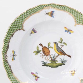 Herend Rothschild Bird Soup Plate 1504-0-00 RO-EV-7