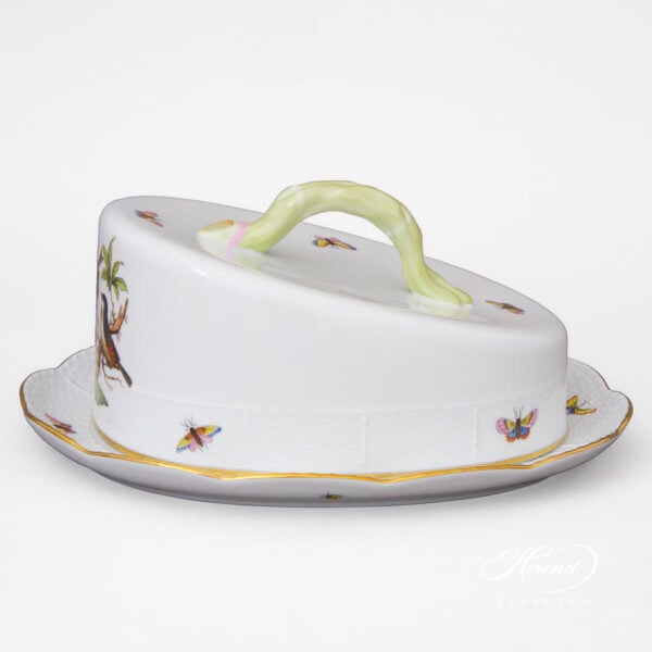Herend Rothschild Bird Cake plate 399-0-02 RO