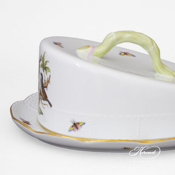 Herend Rothschild Bird Cake plate 399-0-02 RO