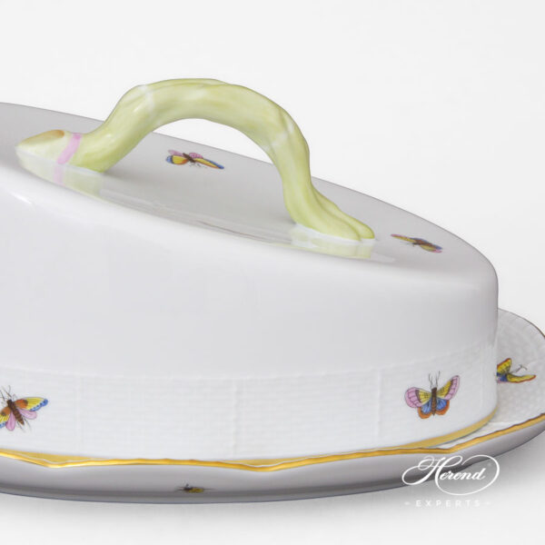 Herend Rothschild Bird Cake plate 399-0-02 RO