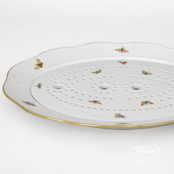 Herend Rothschild Bird Fish plate 131-0-00 RO