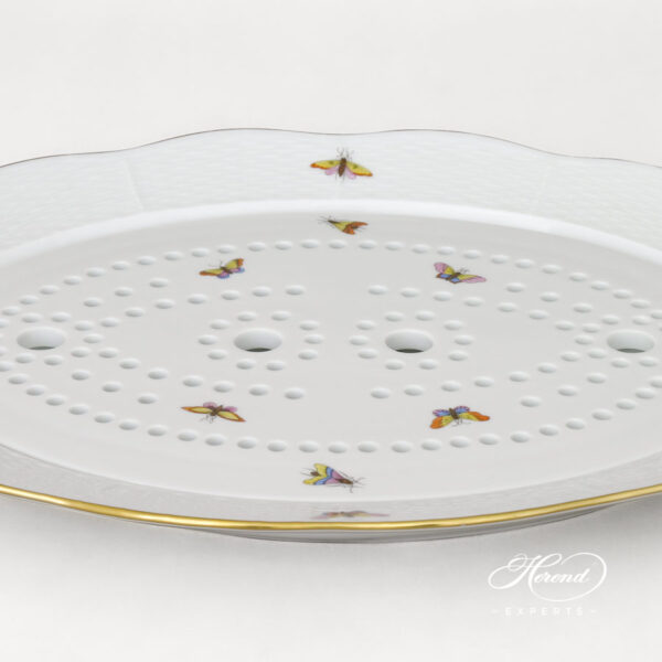 Herend Rothschild Bird Fish plate 131-0-00 RO