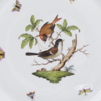 Herend Rothschild Bird Serving Plate 156-0-00 RO