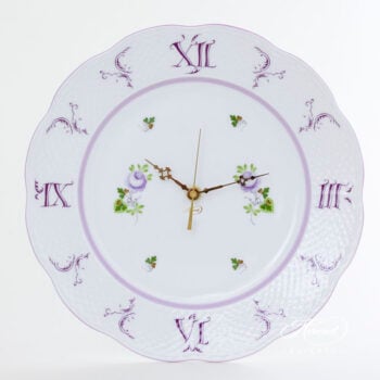 Wall Clock - Vienna Rose / Viennese Rose Lilac