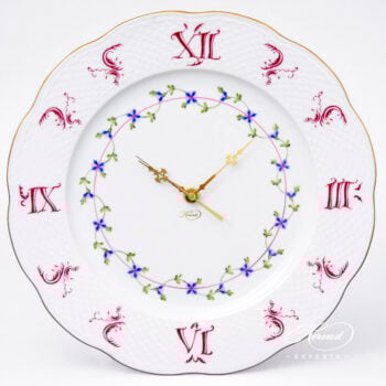 Herend Wall clock Petit Bleu Garland 527-0-47 PBG