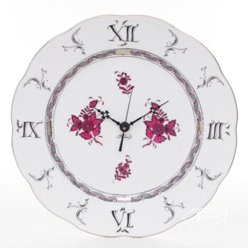 Herend Wall clock Pink Platinum 527-0-47 AP3-PT