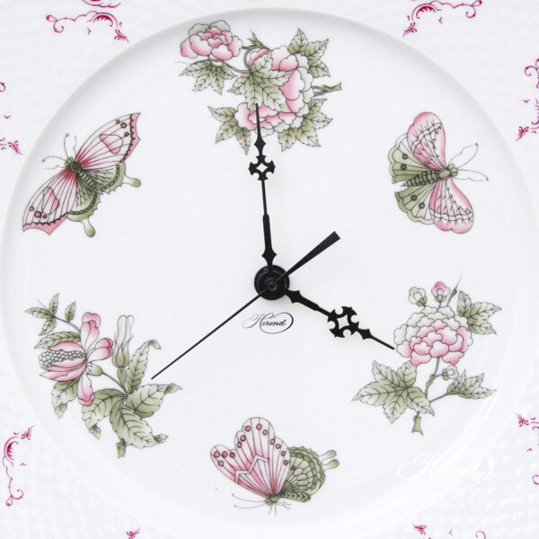 Herend Wall clock Victoria Platinum 527-0-47 VBOG-X1-PT