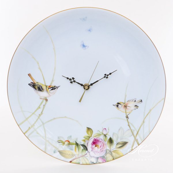 Herend Rose Garden wall clock 7556-0-47 SP868