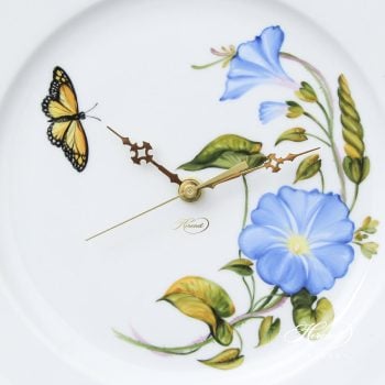 Herend Wall clock American Wildflower 20527-0-47 FLA-MG