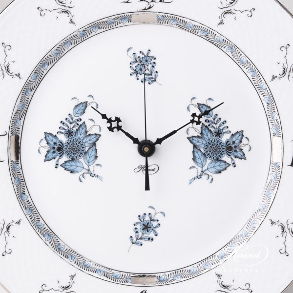 Herend Wall Clock Apponyi Turquoise 527-0-47 ATQ3-PT
