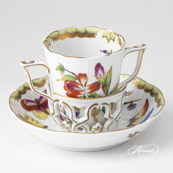 Herend Museum Victoria Chocolate cup 722-0-00 VICTORIA