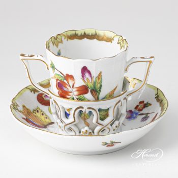 Herend Museum Victoria Chocolate cup 722-0-00 VICTORIA